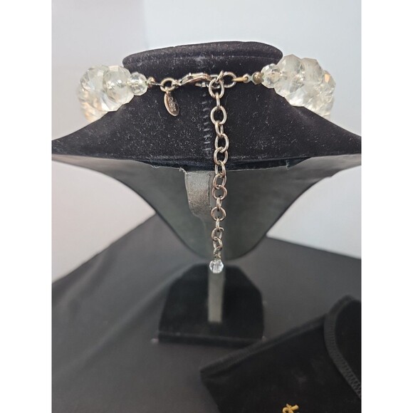 Vintage Joan Rivers Classics Collt Chunky Faceted Lucite Bead Statement Necklace - Picture 5 of 8